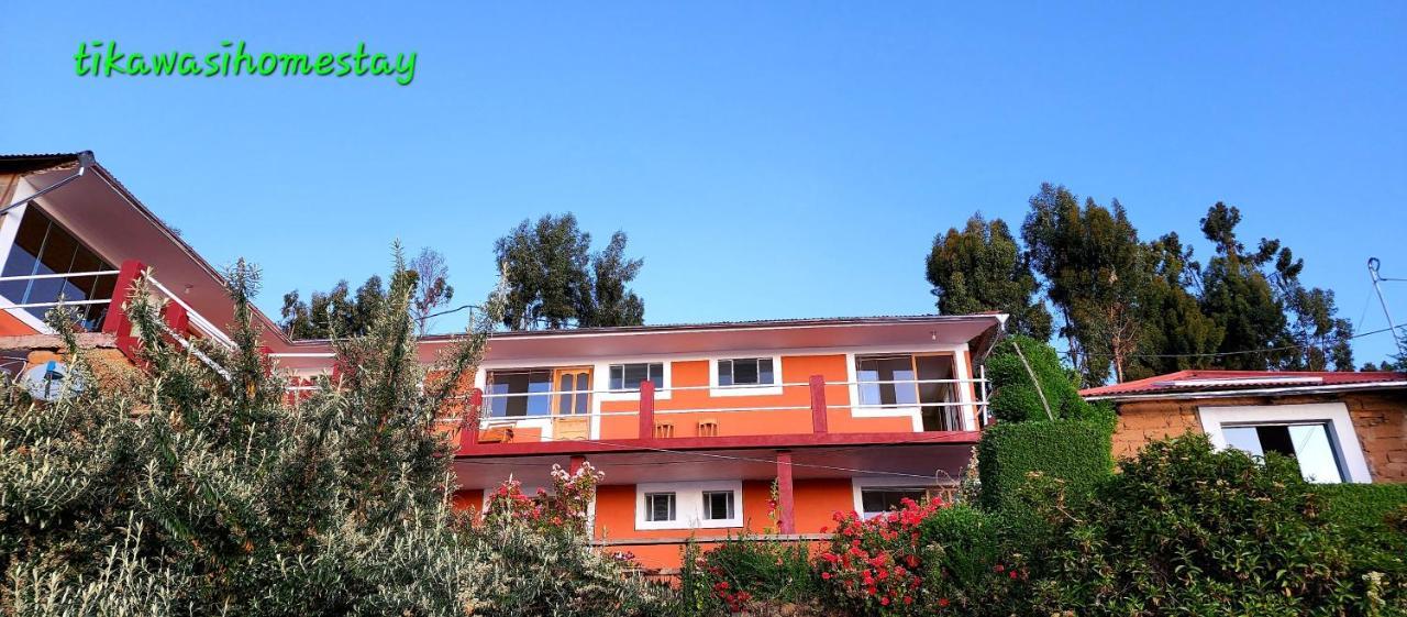 Tikawasi Homestay Comunidad Pueblo Isla Amantani Jose Luis Окосуйо Экстерьер фото