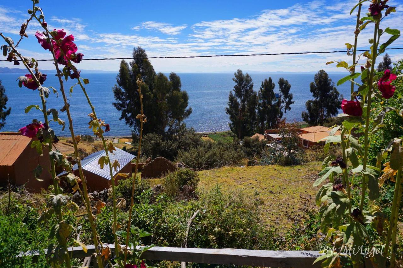 Tikawasi Homestay Comunidad Pueblo Isla Amantani Jose Luis Окосуйо Экстерьер фото