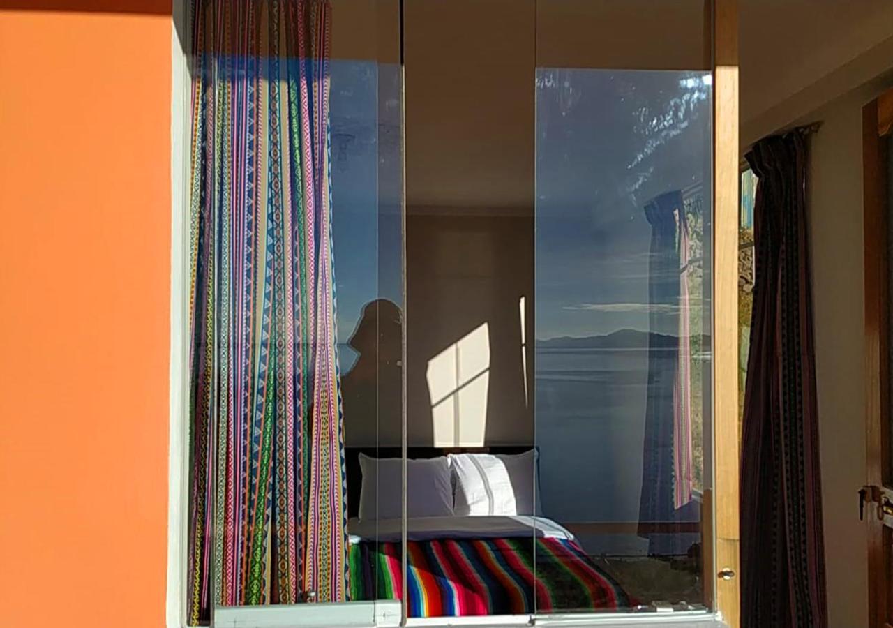 Tikawasi Homestay Comunidad Pueblo Isla Amantani Jose Luis Окосуйо Экстерьер фото